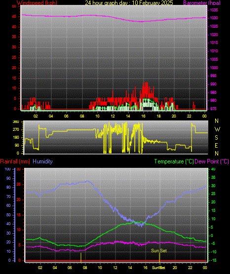 24 Hour Graph for Day 10