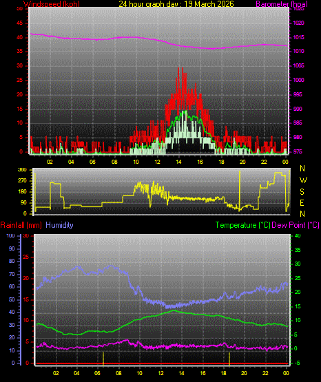 24 Hour Graph for Day 19