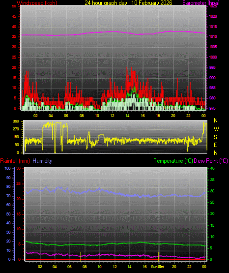 24 Hour Graph for Day 10