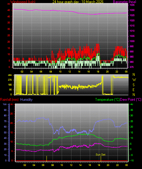 24 Hour Graph for Day 10