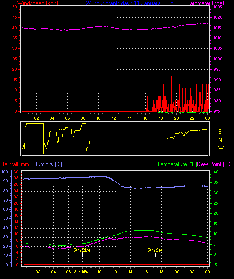 24 Hour Graph for Day 11