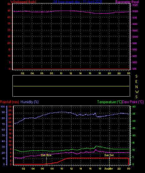 24 Hour Graph for Day 11