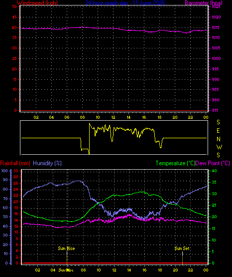 24 Hour Graph for Day 11