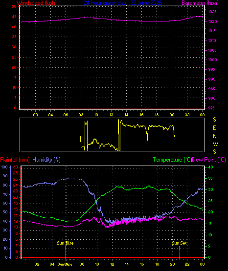 24 Hour Graph for Day 20