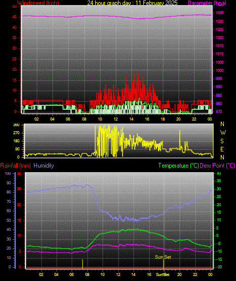 24 Hour Graph for Day 11