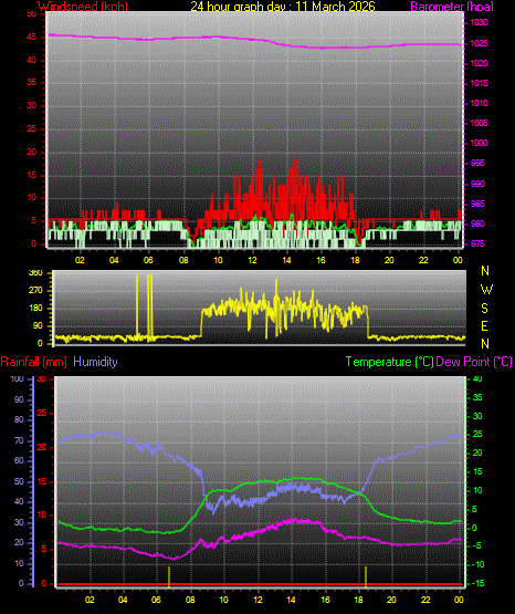 24 Hour Graph for Day 11