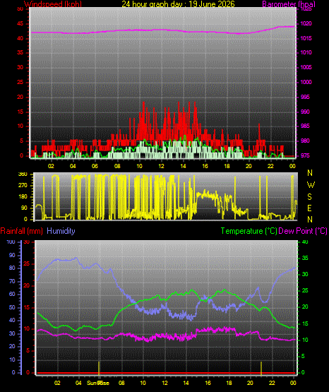 24 Hour Graph for Day 19