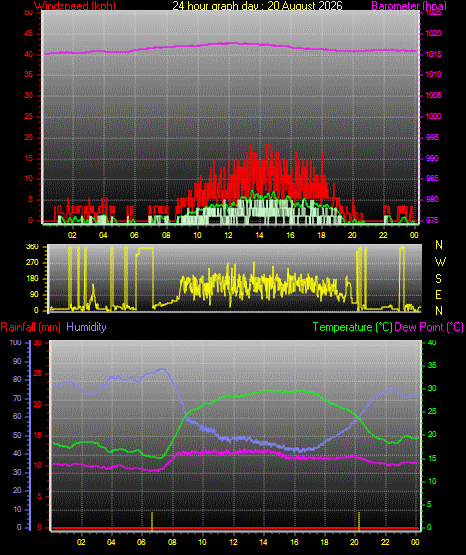 24 Hour Graph for Day 20