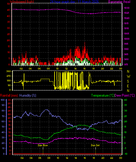 24 Hour Graph for Day 11