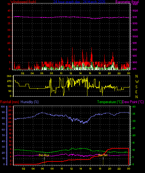 24 Hour Graph for Day 24