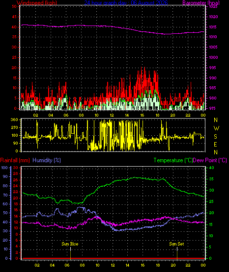 24 Hour Graph for Day 06