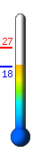 ����: 18.3�C, ���: 26.5�C, ����: 17.7�C