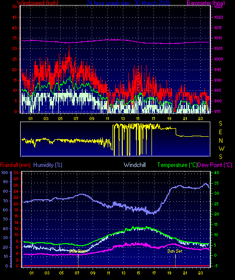 24 Hour Graph for Day 30