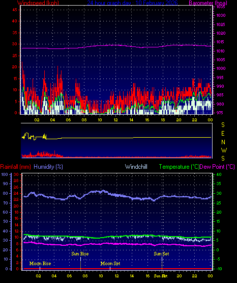 24 Hour Graph for Day 10